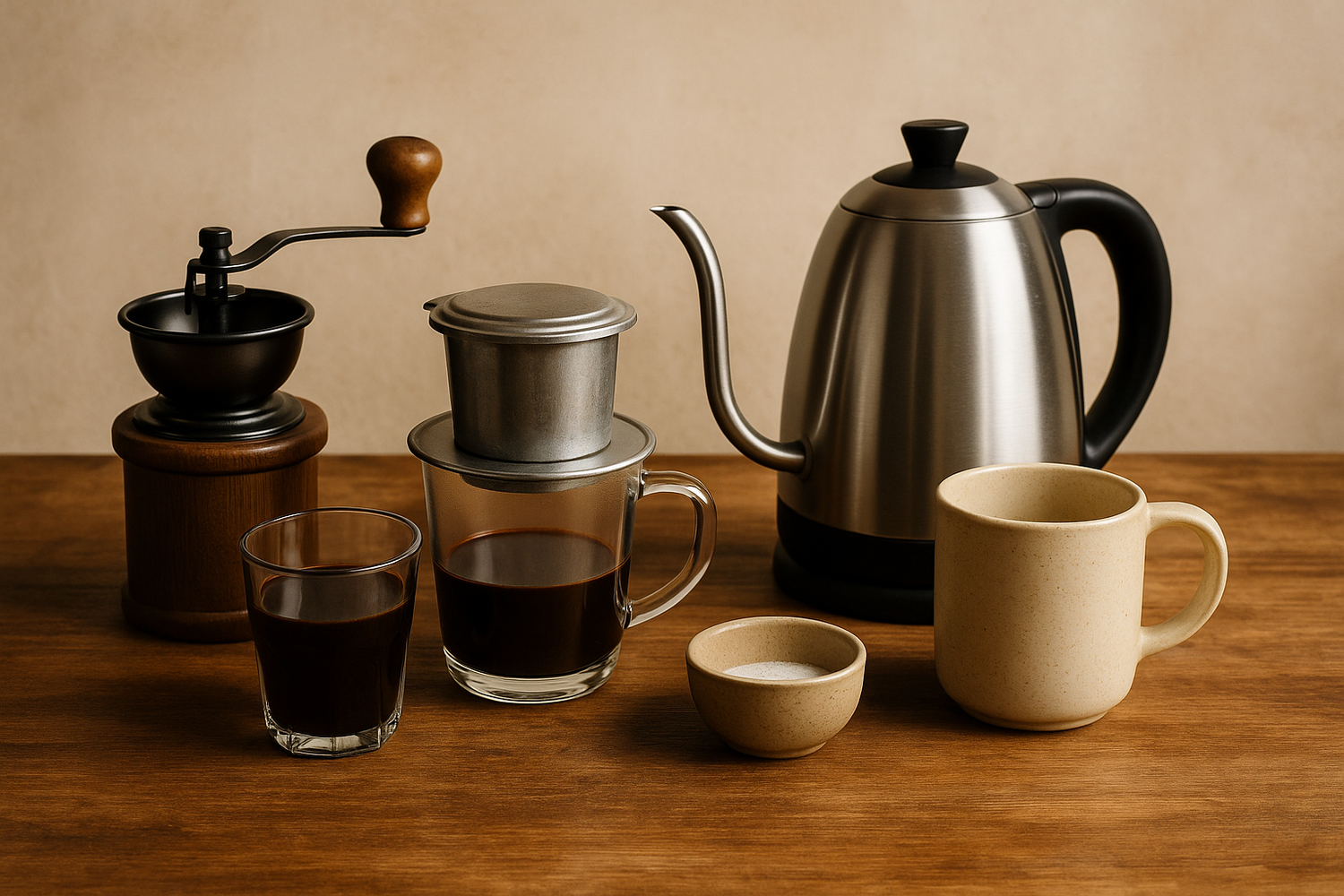 Essential Equipment for Making Vietnamese Coffee at Home