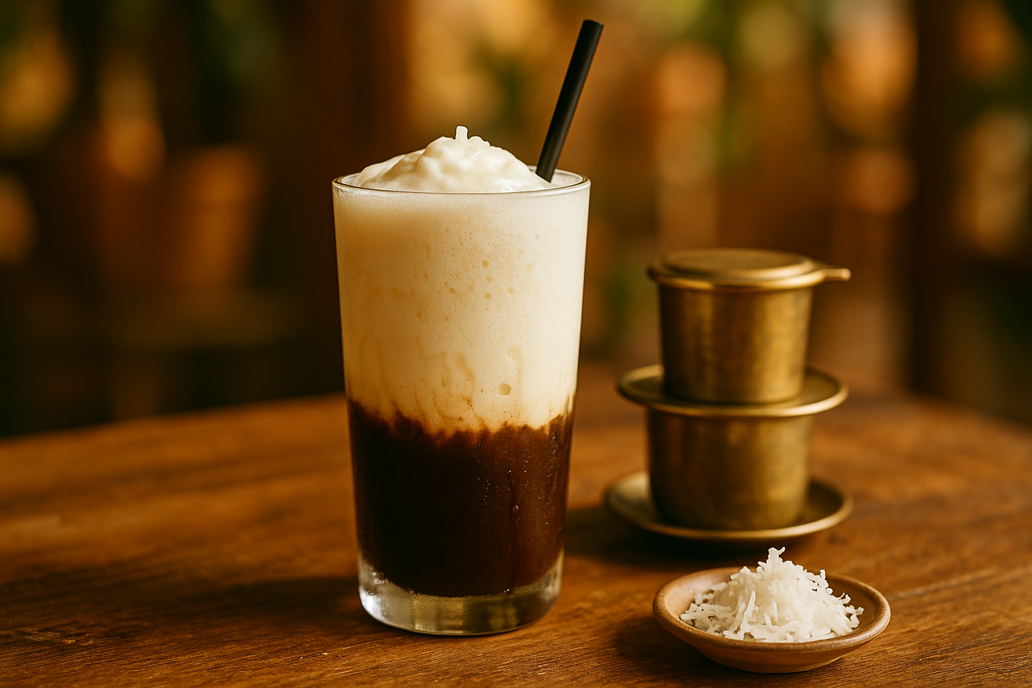 Vietnamese Coconut Coffee (Cà Phê Cốt Dừa)