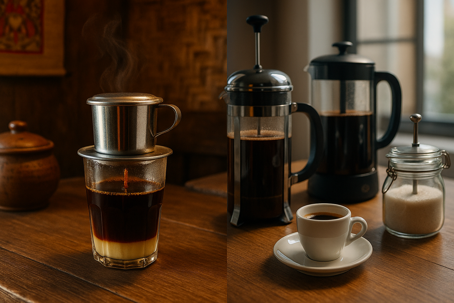 Comparing Vietnamese Homemade Coffee to Other Coffee Styles