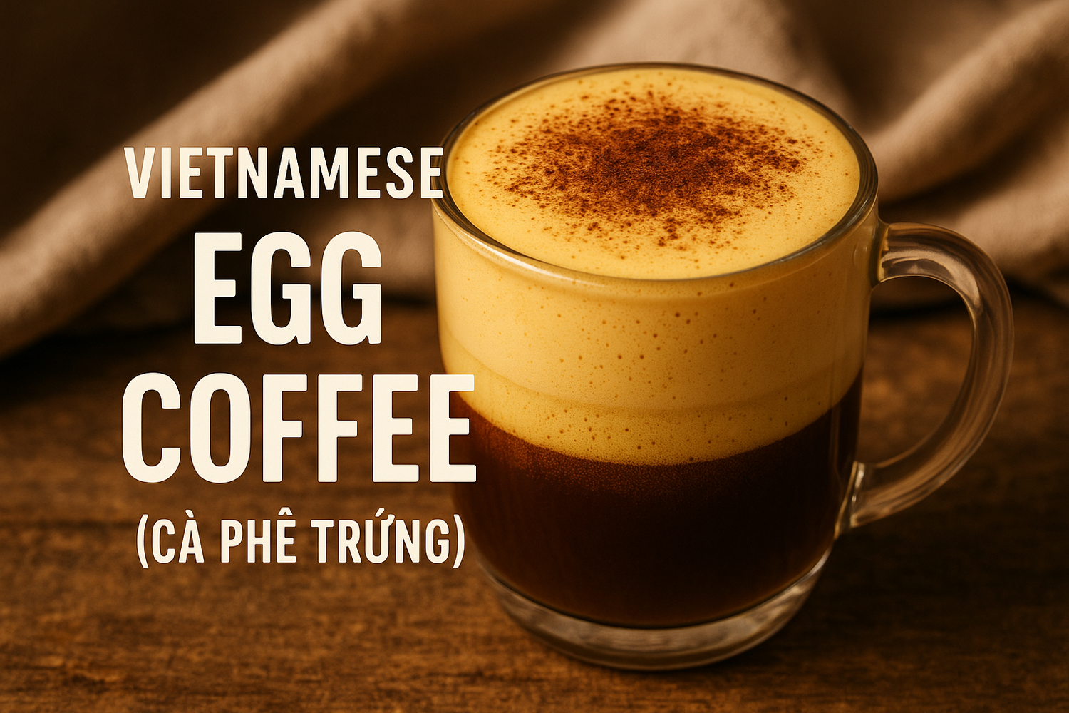 Vietnamese Egg Coffee Recipe