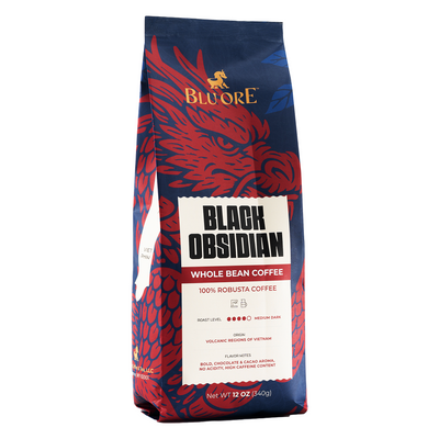 Black Obsidian Robusta Whole beans