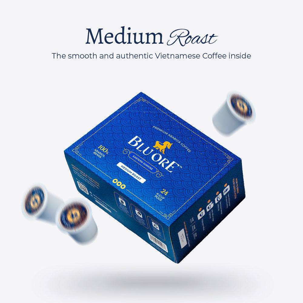 24 K-Cup Eastern Sunrise - Cà phê rang vừa